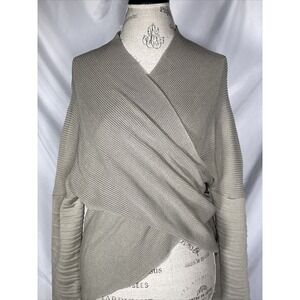 Star Wars Musterbrand Rey of Jakku Beige Knitted Wrap Sweater Women's MEDIUM